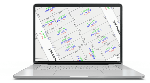 Automatisez la production du cadastre et de la matrice selon les normes